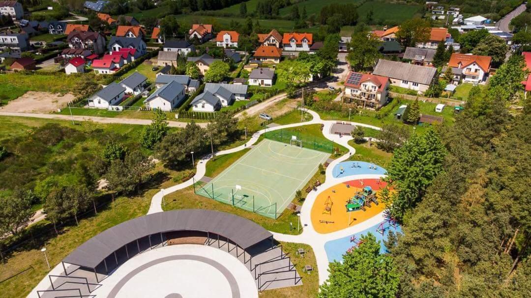 Balfala domki nad morzem Ostrowo  Zewnętrze zdjęcie